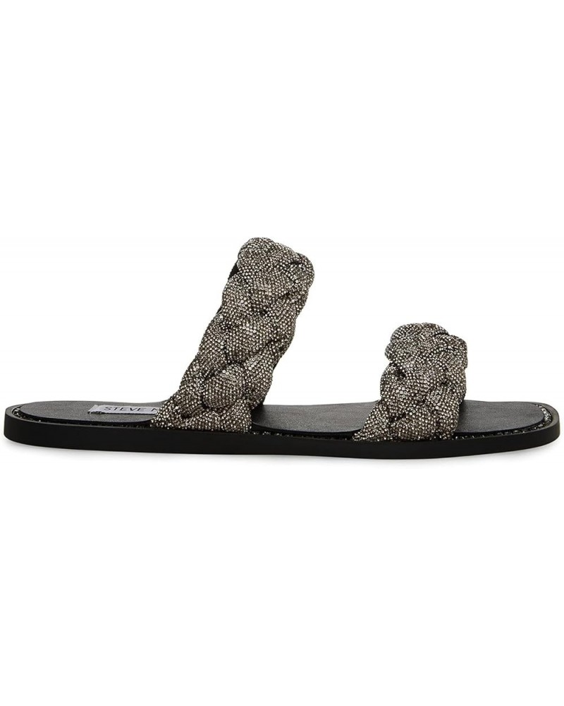 women's Newbie Flat Sandal Black $36.05 Sandals