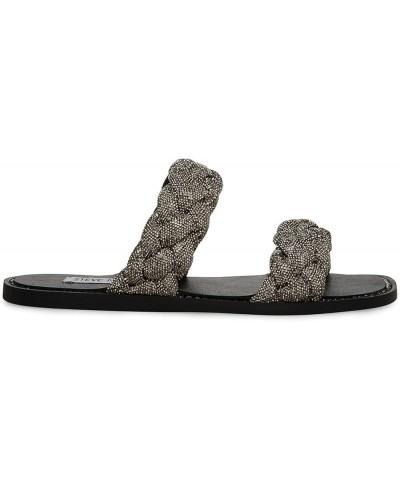 women's Newbie Flat Sandal Black $36.05 Sandals