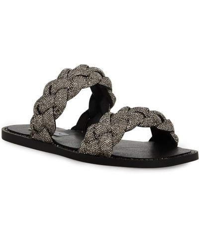 women's Newbie Flat Sandal Black $36.05 Sandals