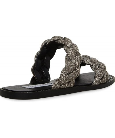 women's Newbie Flat Sandal Black $36.05 Sandals