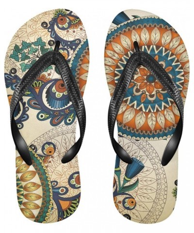 Flip Flops Flip Sandal Home Slippers Hotel Spa Bedroom Travel for Men Women S-XXL Multi 7 $11.55 Slippers