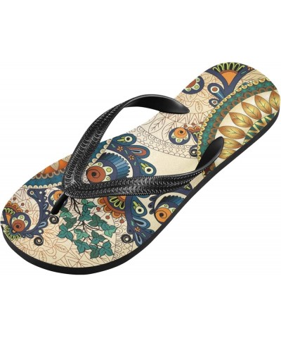 Flip Flops Flip Sandal Home Slippers Hotel Spa Bedroom Travel for Men Women S-XXL Multi 7 $11.55 Slippers