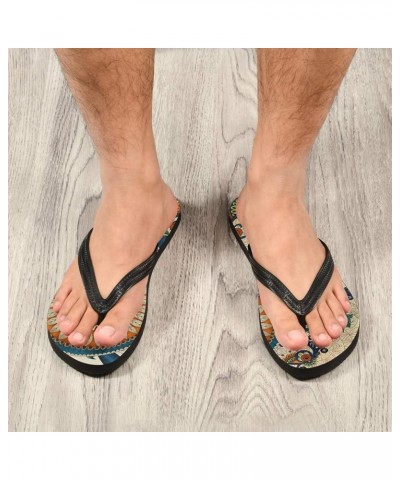 Flip Flops Flip Sandal Home Slippers Hotel Spa Bedroom Travel for Men Women S-XXL Multi 7 $11.55 Slippers