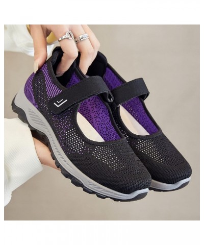 Slip on Sneakers Women Casual ShoesSlack Slip On Sneakers Soft Sole Flat Sneakers Z 12-black $10.64 Athletic Shoes