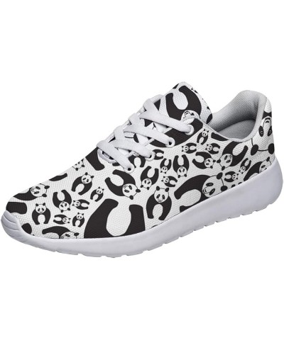 Panda Shoes for Men Women Road Running Shoes Casual Walking Tennis Sneakers Gifts for Boy Girl Panda White 10 $35.99 Outdoor ...