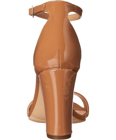 Women's Beella Heeled Sandal Caramel Patent $13.69 Sandals