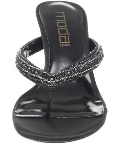 Women's Lumina Black Silk $52.27 Sandals