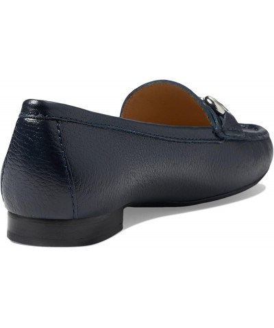 Womens Leather Grand Street Loafer Driving Style Navy Grainy $47.02 Loafers & Slip-Ons