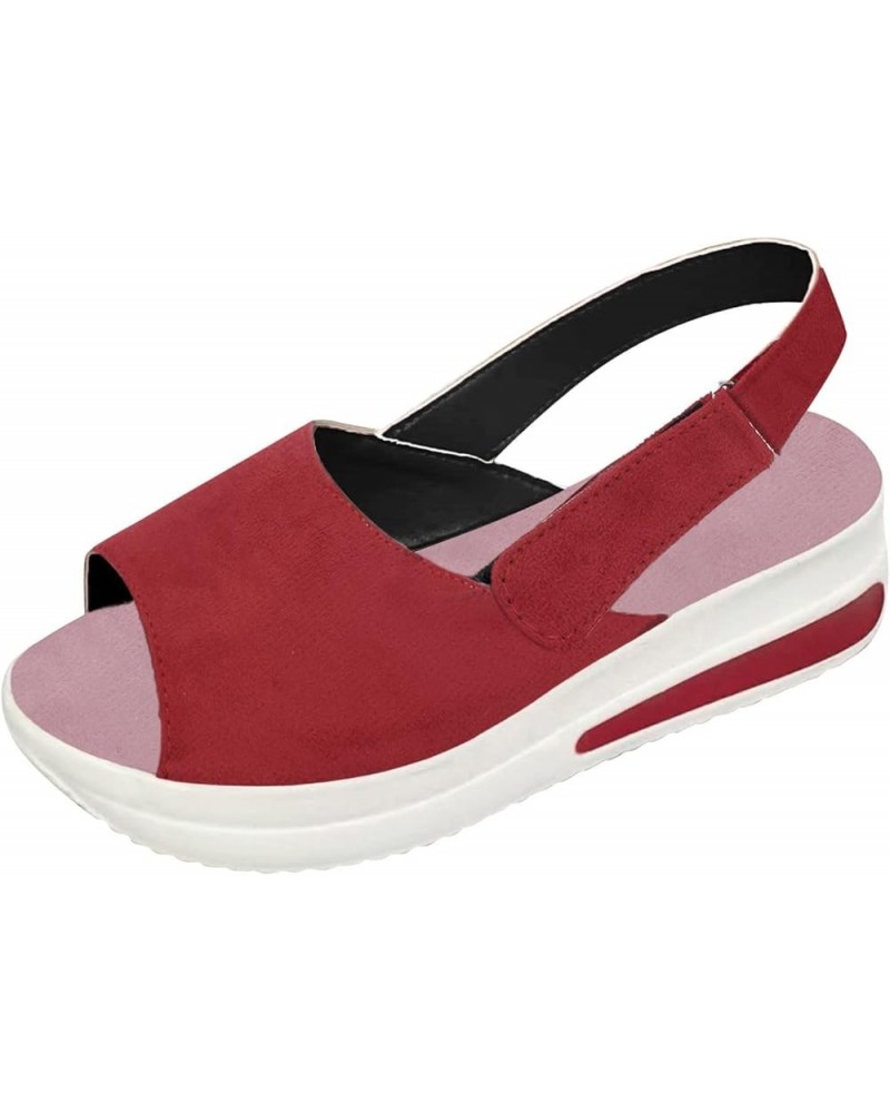 Sneakers for Women 2023 Slip On Sneakers Casual Comfort Walking Running Shoes Breathable Loafers Walking Tennis Shoes Z9 Red ...