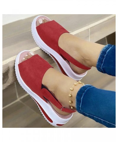 Sneakers for Women 2023 Slip On Sneakers Casual Comfort Walking Running Shoes Breathable Loafers Walking Tennis Shoes Z9 Red ...