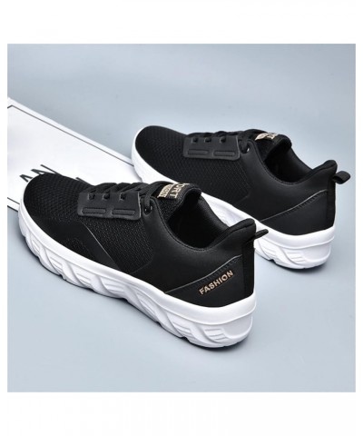 womens slip on sneakers Women Trainers Athletic Running Shoes Sport Walking Sneakers Lightweight Tennis Shoes Z 12-black $17....