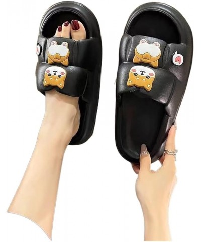 Shark Slippers Fashion Personality Slippers Female Summer Cartoon Cute Indoor Bathroom Bathing Out Wearing Sandals Men's Shoe...