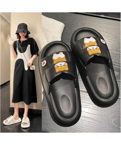 Shark Slippers Fashion Personality Slippers Female Summer Cartoon Cute Indoor Bathroom Bathing Out Wearing Sandals Men's Shoe...