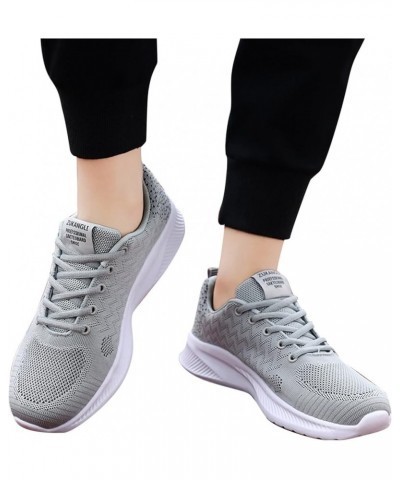 Men's Tennis Lightweight Athletics Gym Jogging Sneakers White Platform Sneakers Mens Sneakers Size 9 Z 13-grey $16.07 Boots