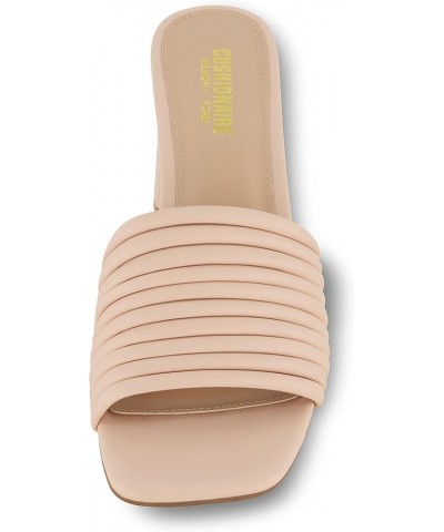 Women's Irma Strappy Block Heel Sandal +Memory Foam Nude $21.15 Sandals