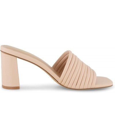 Women's Irma Strappy Block Heel Sandal +Memory Foam Nude $21.15 Sandals