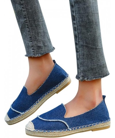 Women Ballet Flats Shoes Comfortable Slip on Shoes Casual Dress Shoes Slip on Shoes Comfortable Slip On Shoes Blue $15.63 Ath...