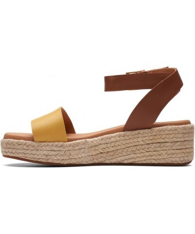 Women's Leisa Cacti Slide Sandal Dark Tan Combi $31.93 Sandals