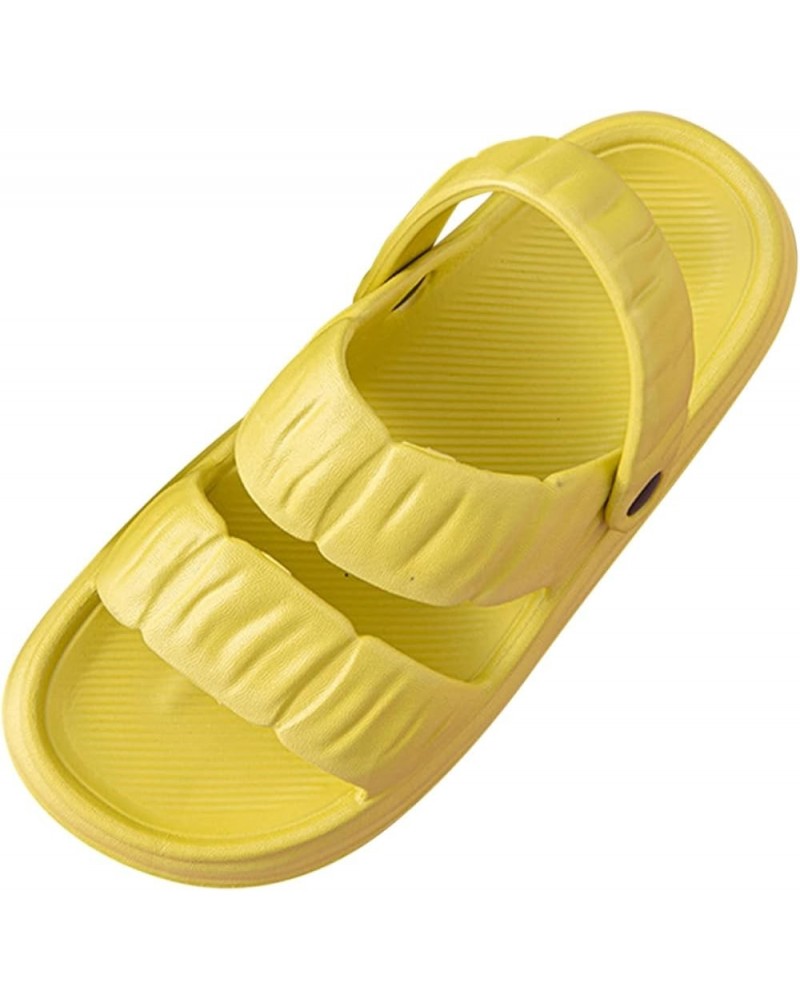 Teen Girls Bathroom Shoes Women Shoes Breathable Flat Sandals Fashion Soft Home Sandals Outdoor Beach Slippers Green $12.32 S...