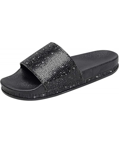 Flip Flops For Women With Arch Support Women'S Athletic & Outdoor Sandals & Slides Womens Sandals 10 Slides F Black-7 $16.55 ...