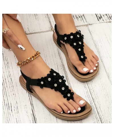 Women Sandals Comfortable Black Flats Flip Flops For Women Heavy Duty Drawer Slides Platform Wedge Boots High Heeled S Black ...