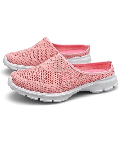 Flat Sport Flip Flops Shoes for Women Dressy Breathable Mesh Work Slippers Slip On Lightweight Sport Shoes Pink 7 $7.62 Sandals