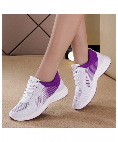 Women Walking Shoes Breathable Lace Up Shoes Casual Shoes Unisex Lightweight Work Shoes Sporty Breathable Slip Work Trainers ...