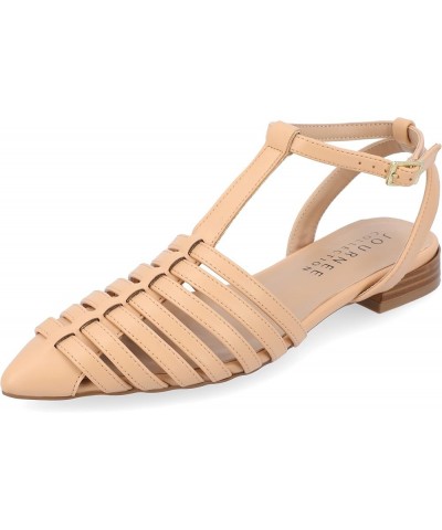 Women's Alivia Flats Tan $28.50 Flats