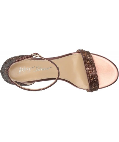 Blue Women's SB-MARI Heeled Sandal Brown $34.13 Sandals