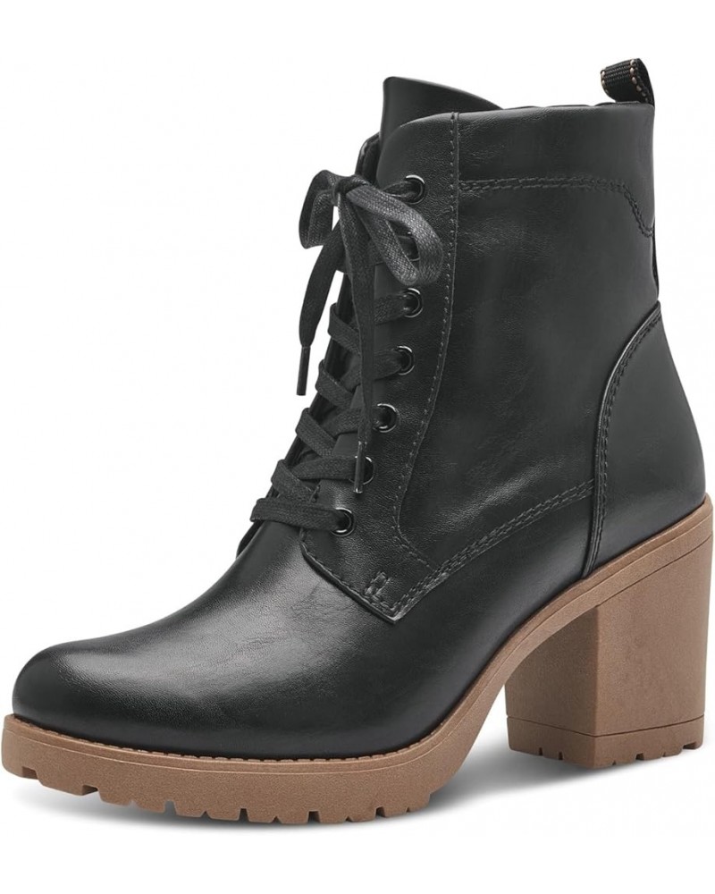 MARCO TOZZI Women's 2-25204-41 Lace-up Ankle Boots Black Nature $38.17 Boots