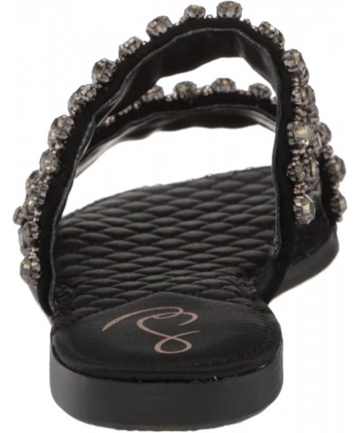 Women's Ezel Flat Sandal Black $24.49 Sandals