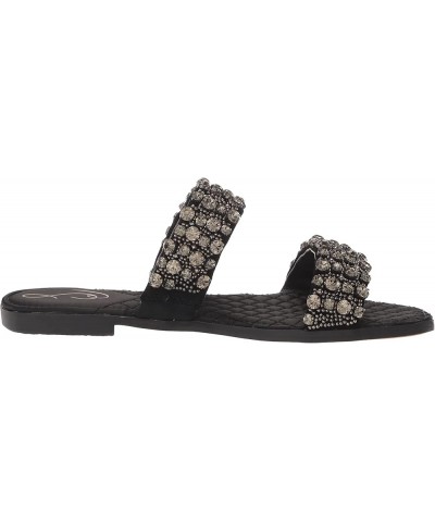 Women's Ezel Flat Sandal Black $24.49 Sandals