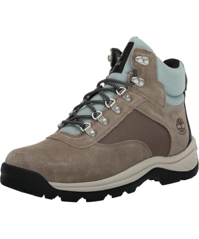 women's White Ledge Waterproof Mid Leather Hiking Boot Beige $40.14 Boots