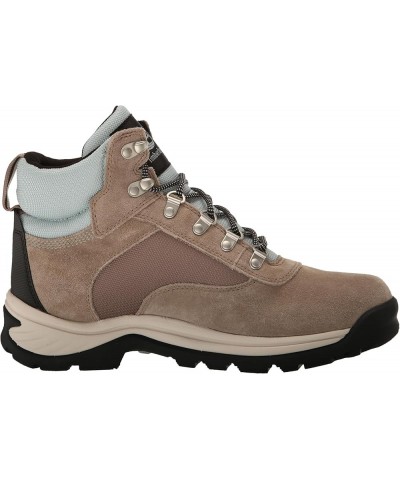 women's White Ledge Waterproof Mid Leather Hiking Boot Beige $40.14 Boots