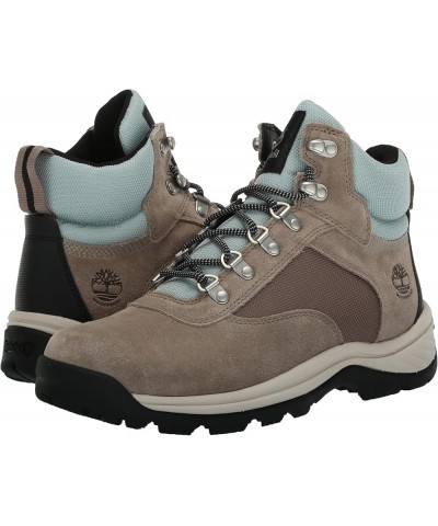 women's White Ledge Waterproof Mid Leather Hiking Boot Beige $40.14 Boots