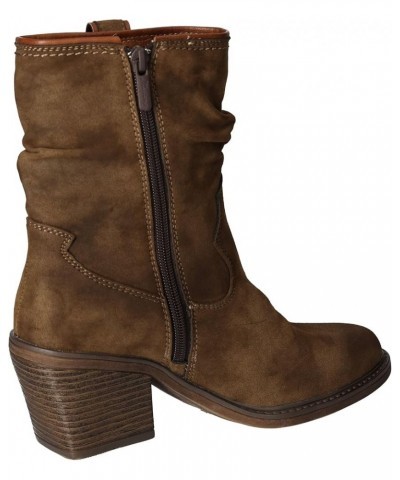 Women's Modern Western Booty Brown $45.34 Boots