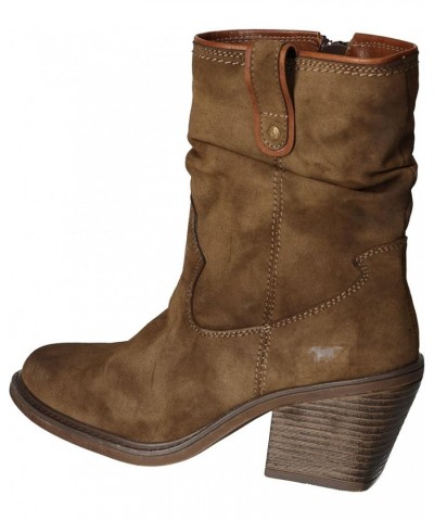 Women's Modern Western Booty Brown $45.34 Boots